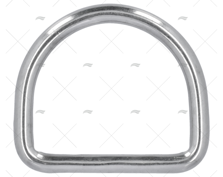 ARGOLA 1/2 REDONDA 6x45mm INOX