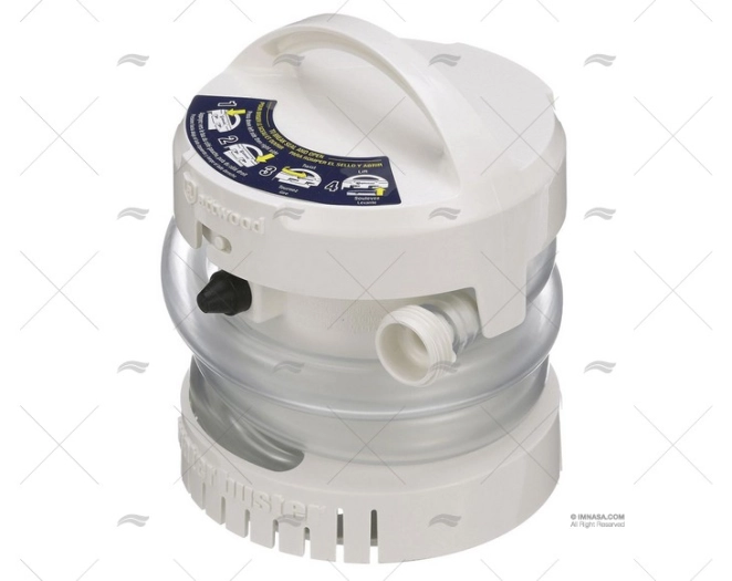 BOMBA MULTIUSOS 12L/N 200GPH C/PILAS ATTWOOD