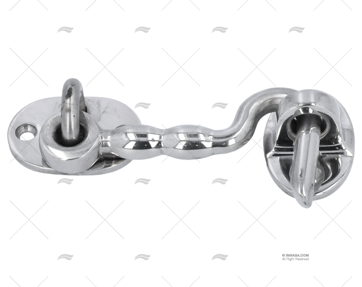 STAINLESS STEEL DOOR LOCK HOOK 76mm STAINLESS STEEL DOOR LOCK HOOK 76mm