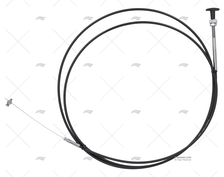 THROTTLE-FUEL SHUT OFF CABLE S14 12' RIVIERA