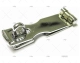 HASP LOCK CHROMED BRASS 76mm