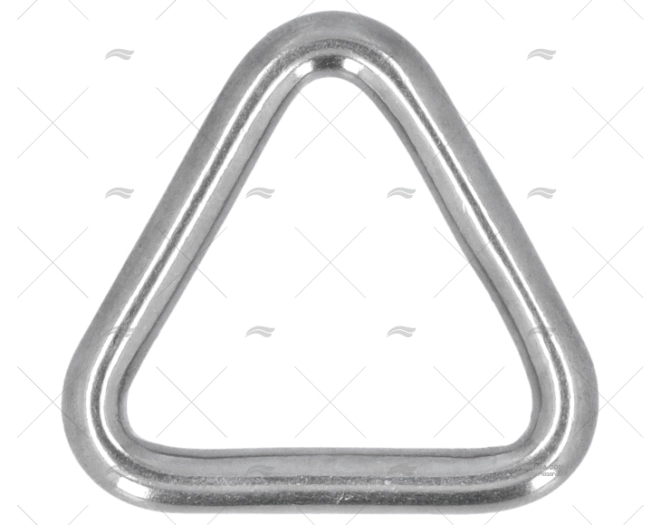 ARGOLA TRIÂNGULO 5x30mm INOX