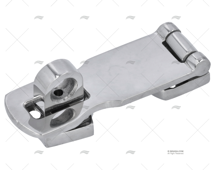 FECHO COFRE INOX 75x25mm