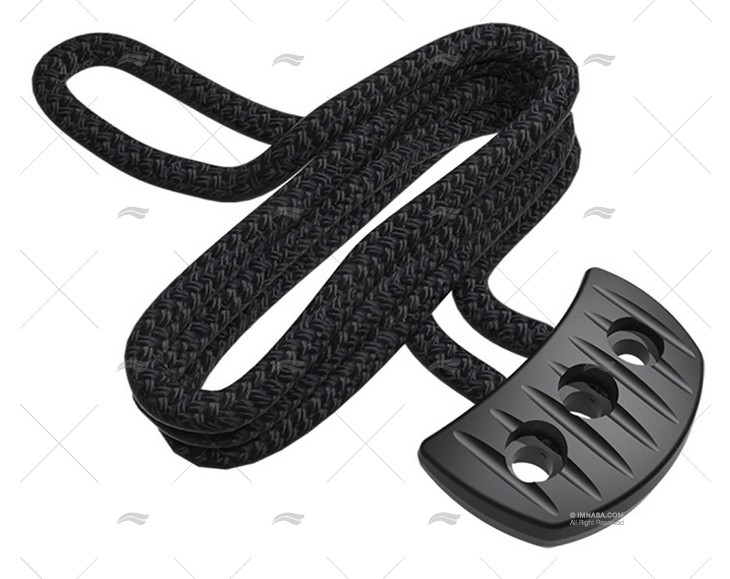 SNUBBER PULL ROPE BLACK