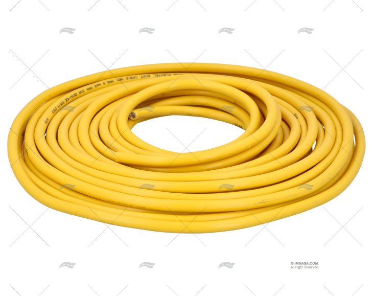 CABLE ELEC 3X2,5mm 15m YELLOW