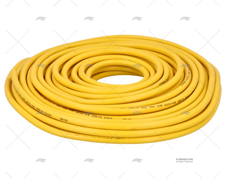 CABLE ELEC 3x2,5mm 25m YELLOW