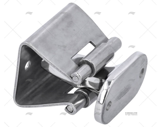FERMO PER PORTA INOX 40x32x40mm