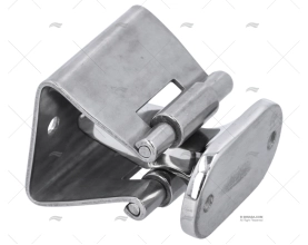 FERMO PER PORTA INOX 40x32x40mm