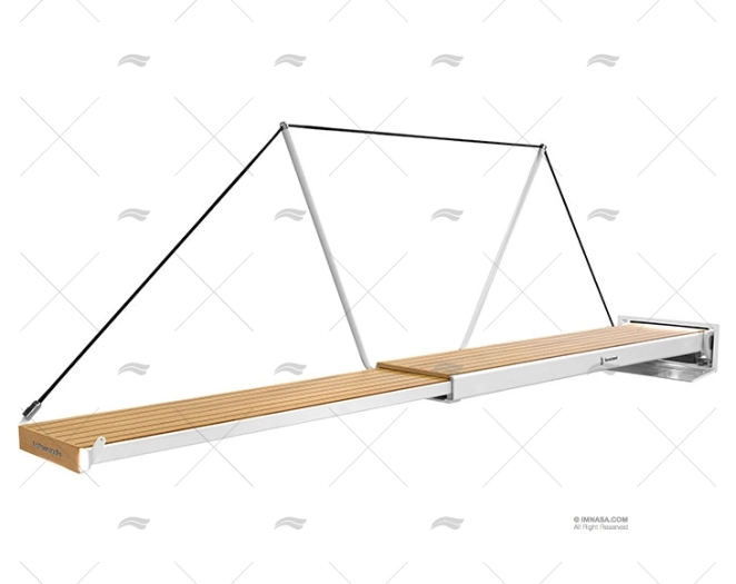 PASSERELLE BS PE661 2700mm 12V 130Kg.BRANCO BESENZONI