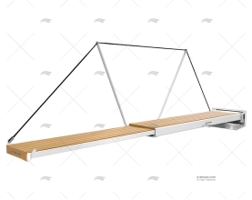 PASSERELLA BS PE661 2700mm 12V 130Kg.BIANCO BESENZONI