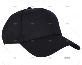 BLACK CAP WITH BUCKLE