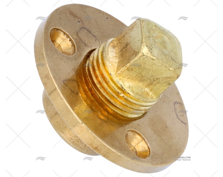 TAPPO COMPLETO OTTONE 1/2" PERKO