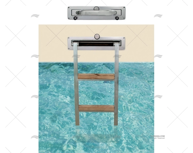 ESCALERA 5 PELD. FIJA CAJON 1345X430mm SAFE