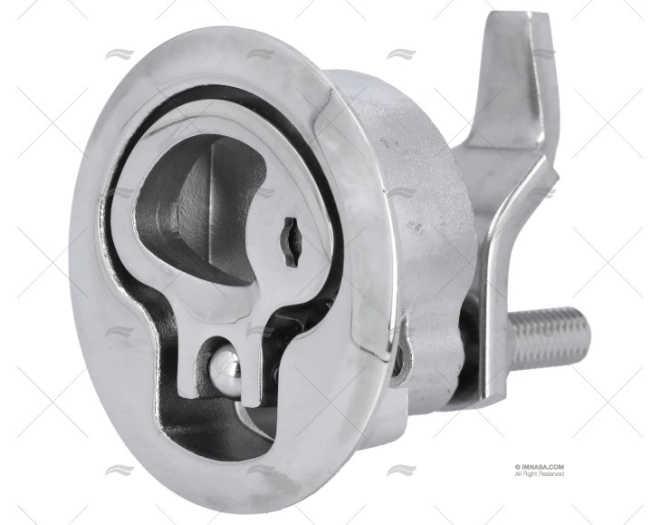CHIUSURA A PRESSIONE INOX C/SERRATURA SOUTHCO