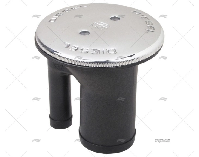 TAMPÃO GASÓLEO CROMADO VENTILADO 1"1/2 PERKO