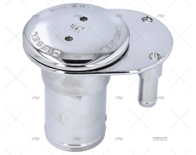 TAMPÃO GASÓLEO CROMADO VENTILADO 2" PERKO