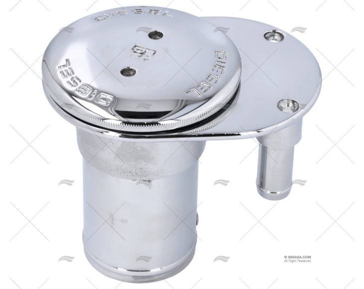 TAMPA DIESEL CROMADO VENTILADO 2" PERKO