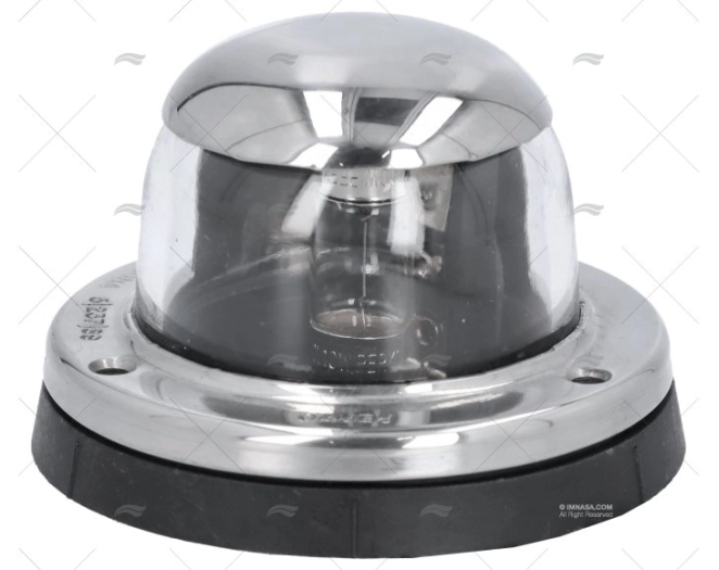 LUCE DI FERMO A MONTAGGIO SUPERFICIALE 12V INOX PERKO