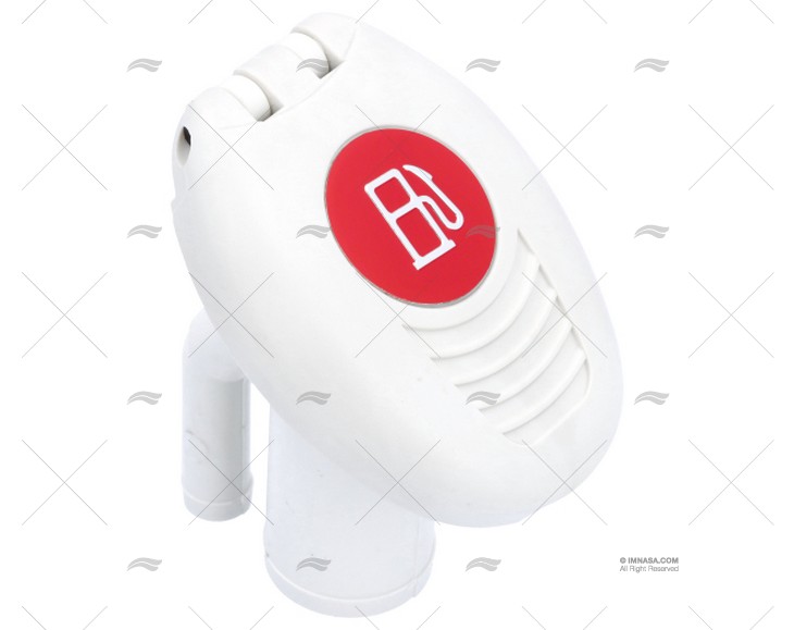 TAPPO PLASTICA BIANCO CARBURANTE INCLINATO 1"-1 PERKO
