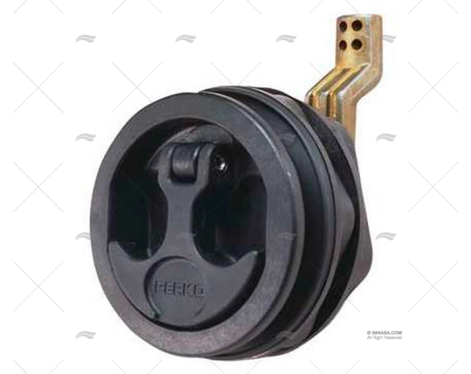 FECHO PRETO/PRETO S/CHAVE 1"1/4-1"-7/8 PERKO