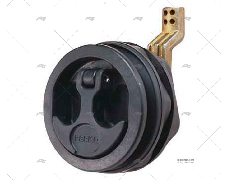 CHIUSURA NERO/NERO S/CHIAVE 1"1/4-1"-7/8 PERKO