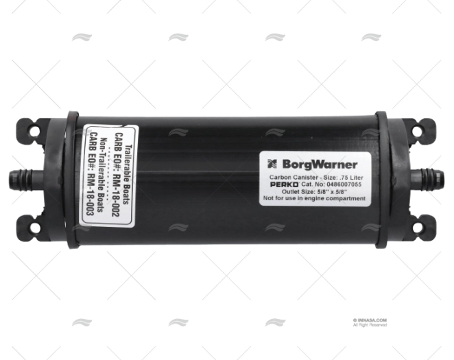 CARTUCCIA CARBONE ATTIVO 0,75L PERKO