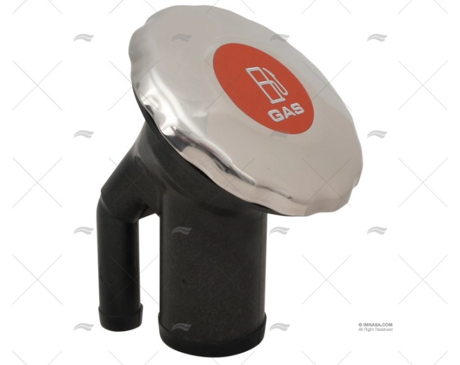 VENTED ANGLED FILL GAS 1-1/2" PERKO