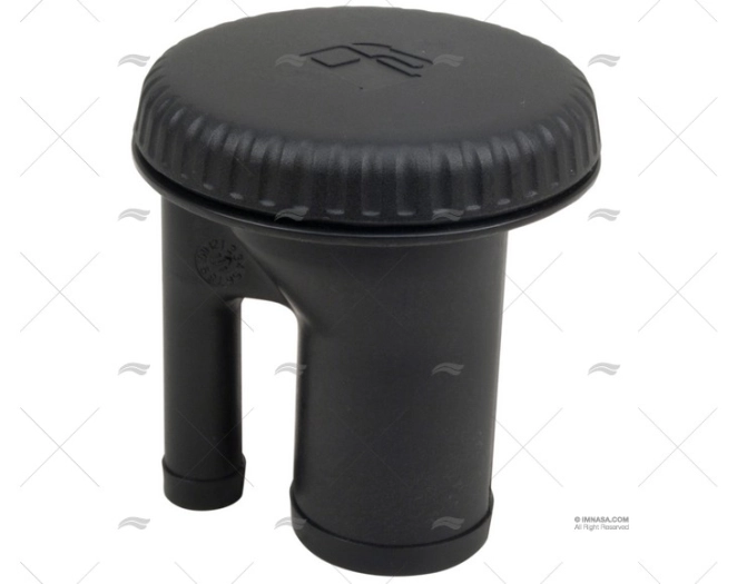 TAMPA RECTO VENTIL. FUEL PRETO 1-1/2" PERKO