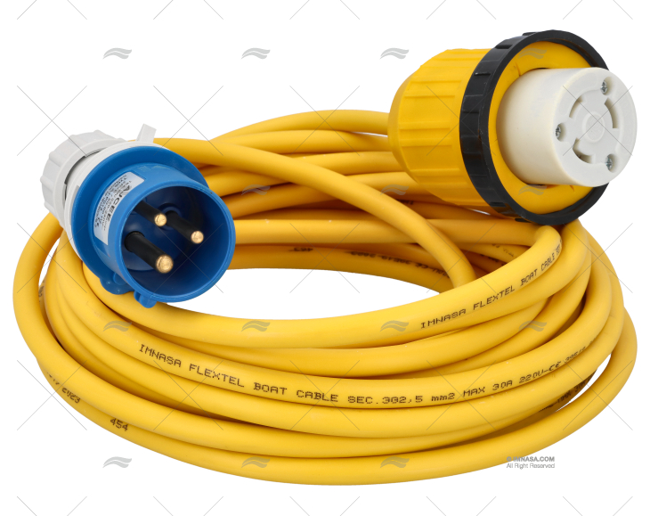 TERMINAL 16A C/CABLE 10m GS+CEE17 IMNASA