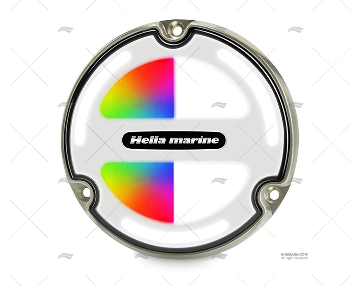 LUZ SUBMERSÍVEL APELO A3 BRONZE RGB HELLA MARINE