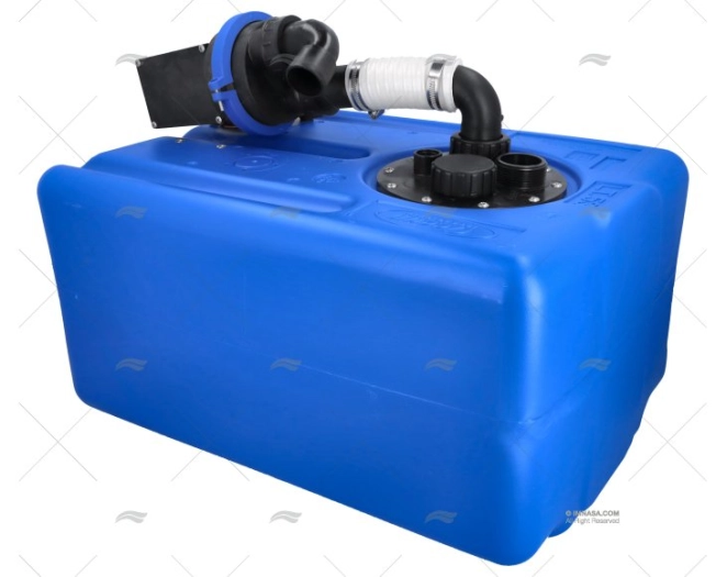 KIT ÁGUAS NEGRAS 53L COM VÁLVULA NOVO