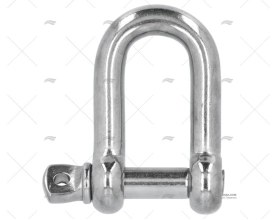 MANILHA RETA INOX 18mm