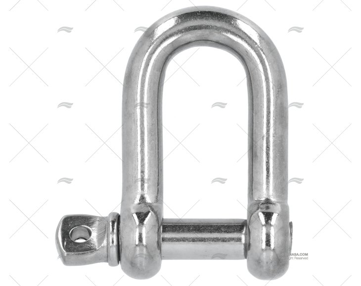 SHACKLE 'D' 18mm S.S.
