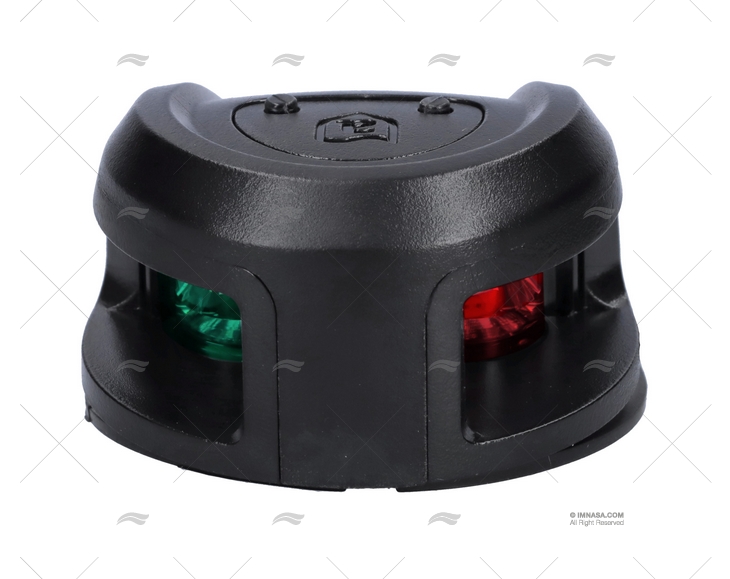 NAV LIGHT OVAL BI-COLOR BLACK H 2NM ATTWOOD
