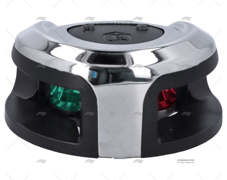 LUCE DI NAVIGAZIONE ROTONDA BICOLORE INOX H 1MN ATTWOOD
