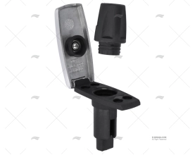BASE NERA RETTANGOLARE 3 POLI 910V ATTWOOD