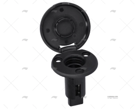 BASE REDONDA PRETA 2 PINOS 910R ATTWOOD