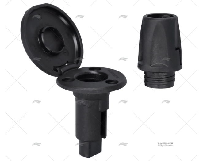 BASE ROTONDA NERA 3 POLI 910R ATTWOOD