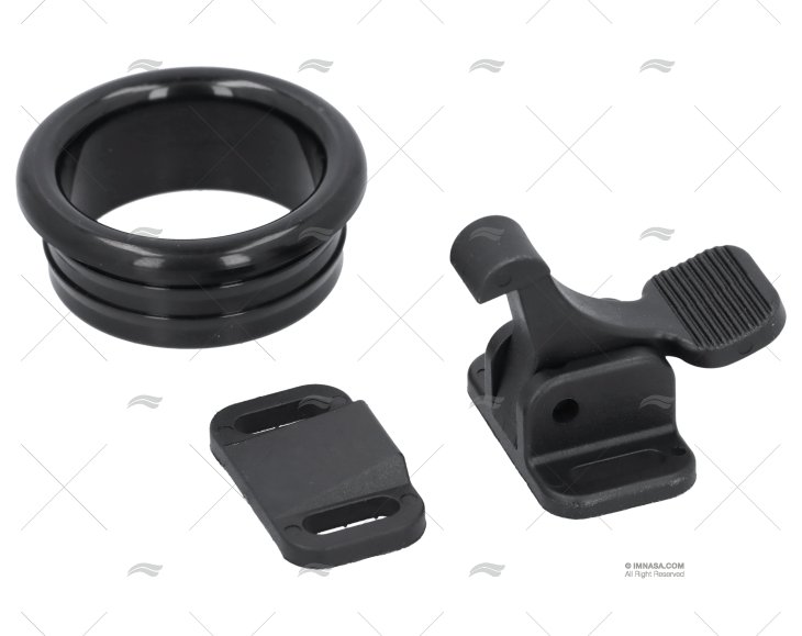 FECHO PLÁSTICO OLHAL PLÁSTICO PRETO