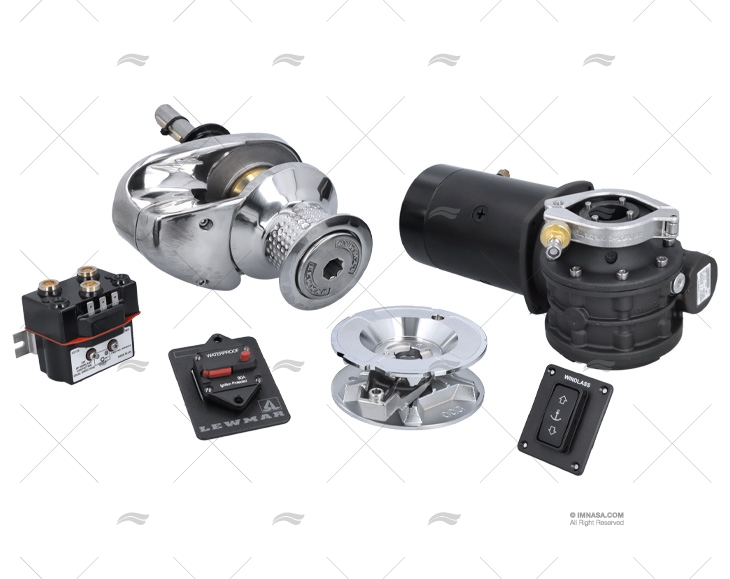 KIT MOLINETE V2 SEM QUEDA LIVRE C/SINO 12V 001 LEWMAR
