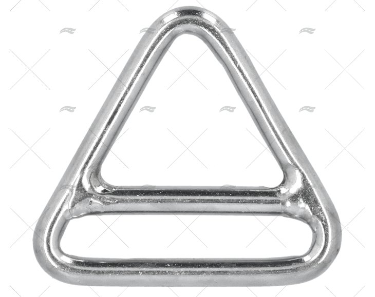 ANEL TRIÂNGULO 6x50mm INOX