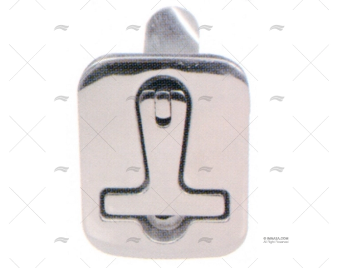 CHIUSURA MANIGLIA T QUADRATO INOX-316 MARINE TOWN