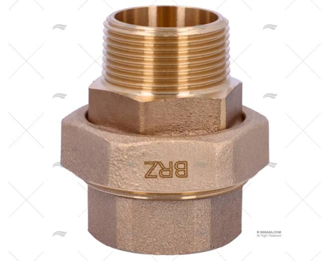 UNIONE MASCHIO-FEMMINA BRONZO 1"1/4 GUIDI