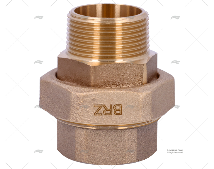 UNIONE MASCHIO-FEMMINA BRONZO 1"1/4 GUIDI