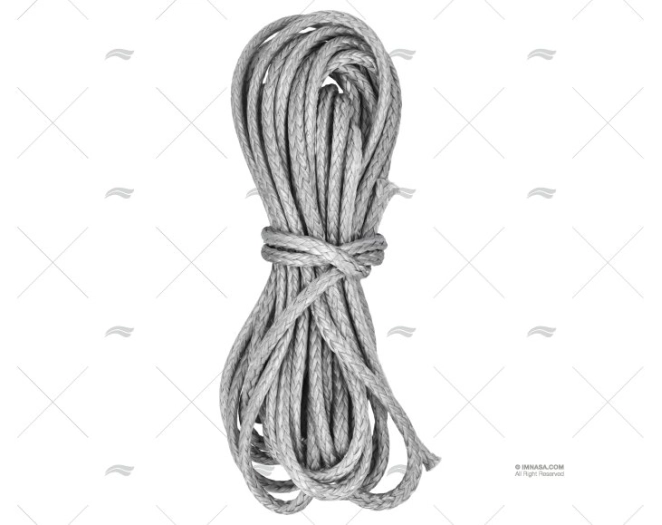 ROPE LIROS D-PRO 08mm GREY / ROLL 10m