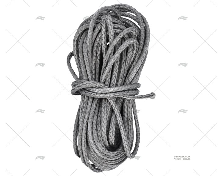 CORDAGE LIROS D-PRO 08mm GRIS 20m