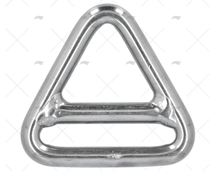 ARGOLA TRIÂNGULO 8x50mm INOX