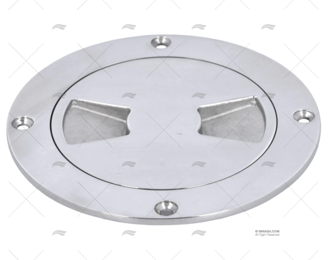COPERCHIO PORTELLO DI ISPEZIONE INOX 147mm ESTERNO