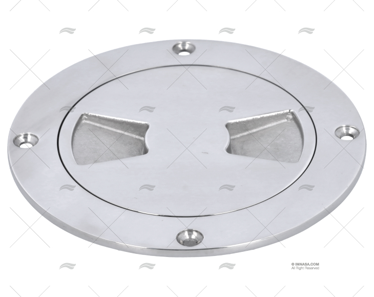 TAMPA REGISTO INOX 147mm EXTERIOR