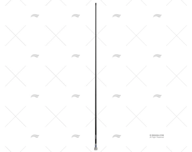 ANTENNA VHF 1,5MT 3dB SCOUT QUICK 2 NERO